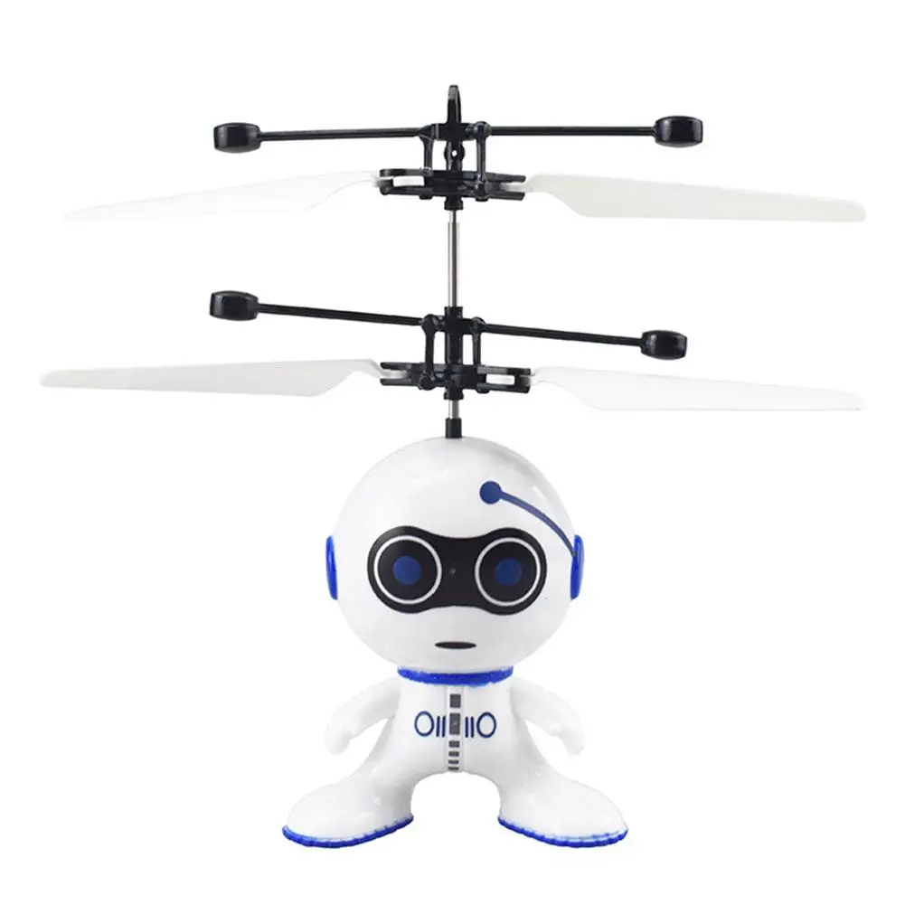 Gesture Sensing Flying Robot Astronaut Ufo Mini Cartoon Drone Helicopter Remote Controlled Airplane Toy For Children A7l7 5