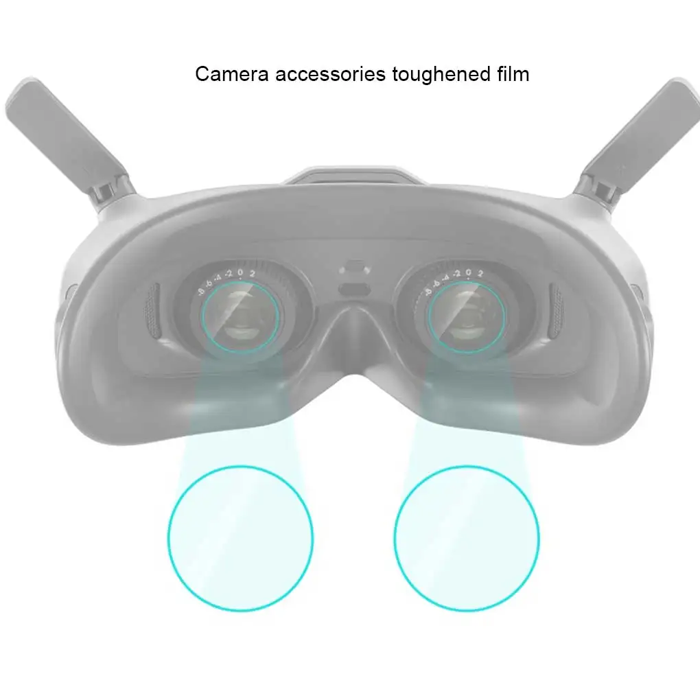 

2Pcs Tempered Film Waterproof Screen Films High Fit Oil-proof Drone Accessories Repairing Shop Fittings Protection