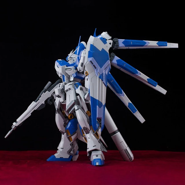 Bandai gundam anime modell rg RX-93-V2 HI-V gundam action figur 