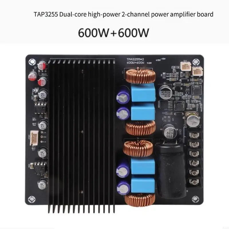 600W TPA3255 증폭기 보드는 가정용으로 최적화된 열 관리 동적 출력