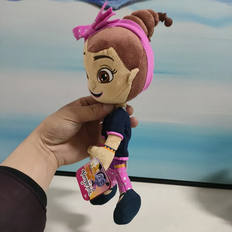 1Pcs Original Disney Vampirina Girl Cartoon Plush Toy Dolls 28cm