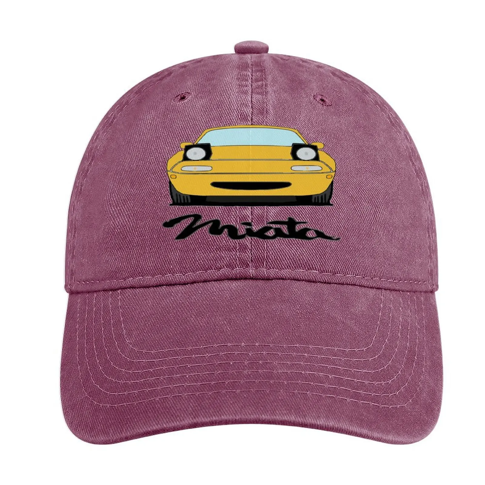 

Sunburst Yellow (limited edition in 1992) NA Miata Roadster Cowboy Hat Brand Man Caps fashion Male Women Hat Men'S