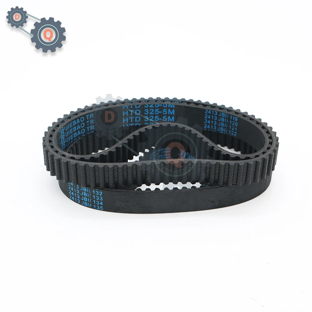 HTD 5M Timing Belt Length 175mm to 390mm 5M Rubber Belt Width 10mm 15mm 20mm 25mm 30mm 40mm CNC HTD5M Closed Loop Belts
