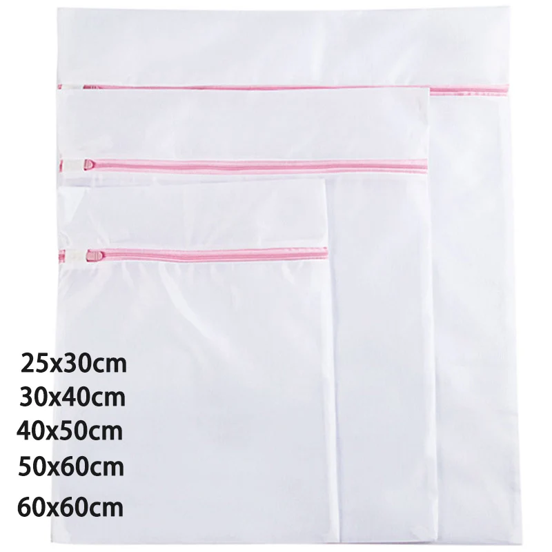 Fine Mesh Laundry Bags with Sturdy Zipper for Delicates 1/3/10PC Durable Laundry Wash Bags Protect Clothes in Washing Machine