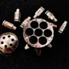 Metal Bullets With Rotating Zoster Cylinders Polyhedral Dice Segpunk COC Run Board Game Device 3