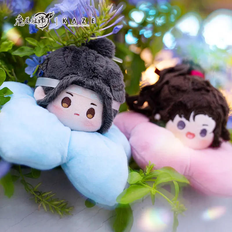 

Anime Wei Wuxian Lan Wangji Grandmaster of Demonic Cultivation Cute Flower Fairy Plush Cotton Doll Props MDZS Cosplay Gift