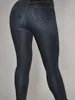 High Waist Push Up Jeans Pants For Women High Elastic Stretch Ladies Jeans Mom Trousers Washed Denim Skinny Pencil Pants 3