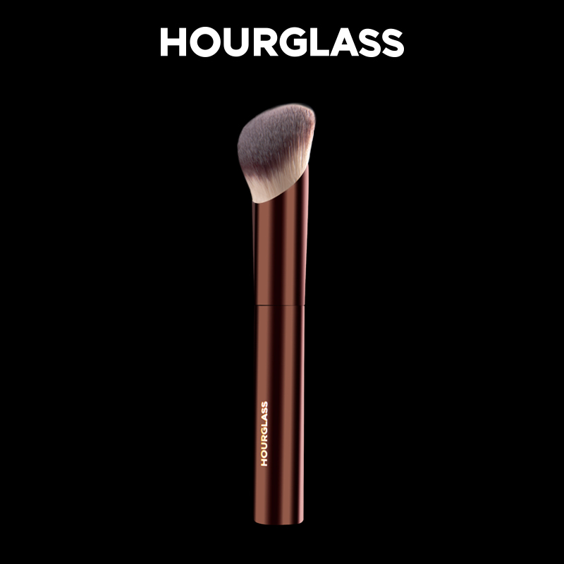 Hourglass Makeup Brush- No.21 Ambient Soft Glow Foundation Brush Soft Fiber Hair Fashion Design Single Face Brush