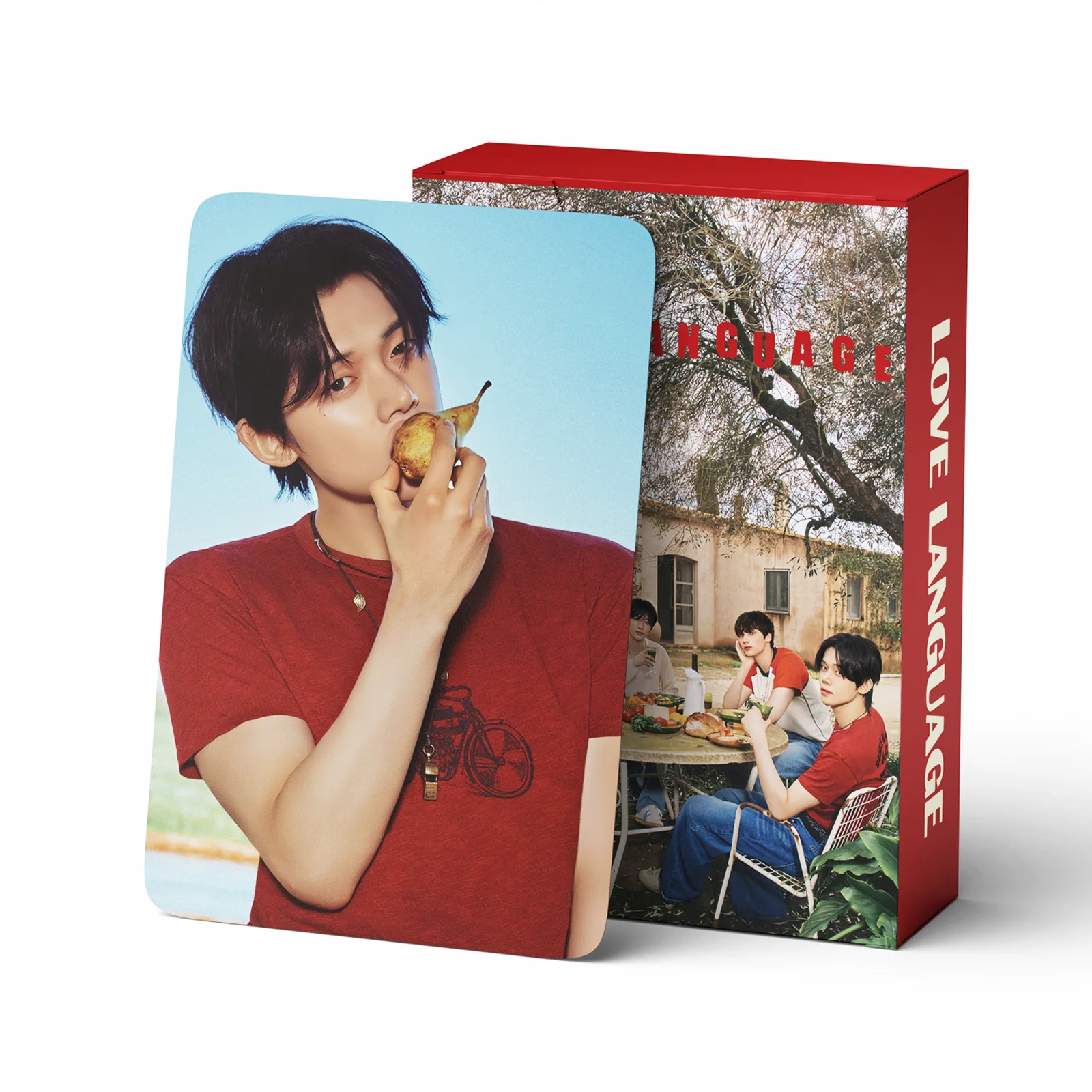 TXT love language global トレカ 特典 ヨンジュン TXT YEONJUN LOVE LANGUAGE Photocards Set 55PCS Official