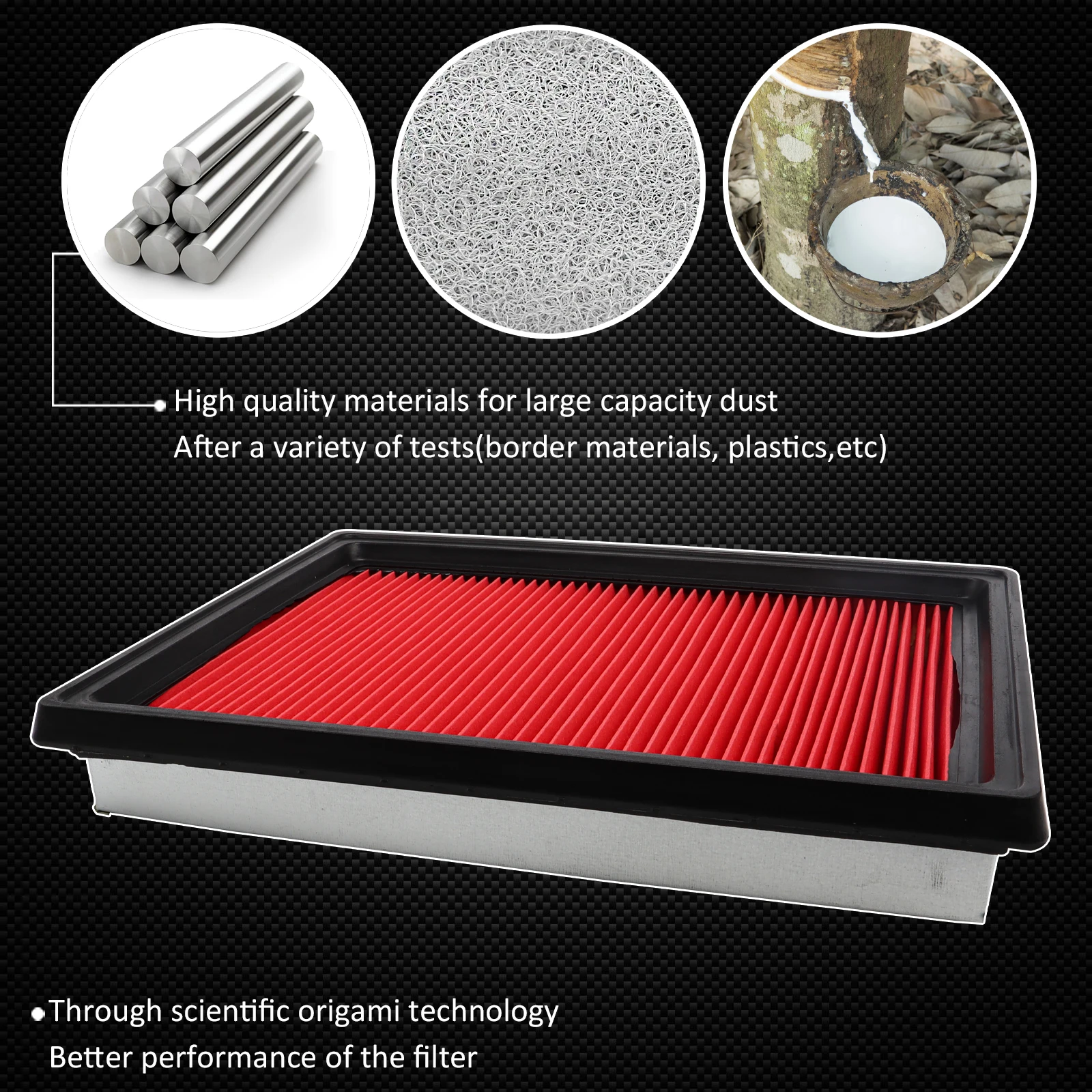 For INFINITI FX35 FX37 FX50 QX70 S51 NISSAN JUKE CUBE QTY2 Engine Air Filter Car Parts 16546-30P00 17220-P2F-A01 Car Accessories