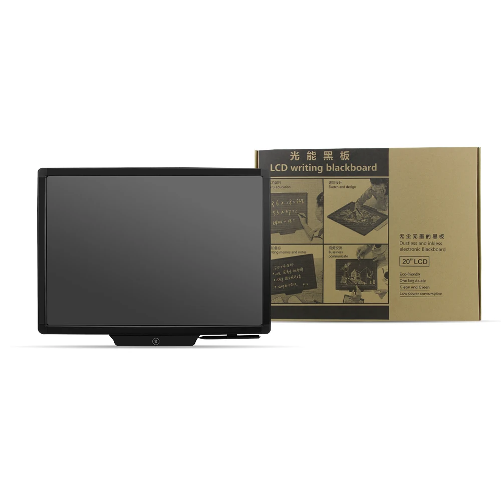 CHUYI 20" Graphic Drawing Tablet Handwriting Electronic LCD Writing Blackboard Portable Notepad Tablet With Stylus Pen - Image 6