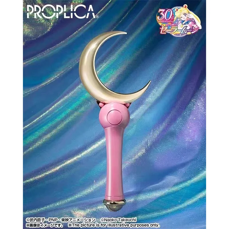 Original Bandai Proplica Sailor Moon Star Moon Stick 30th