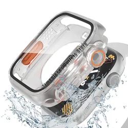 Durable Hard PC Bumper Screen Protector Case for 40mm series654SE (Waterproof Trans)