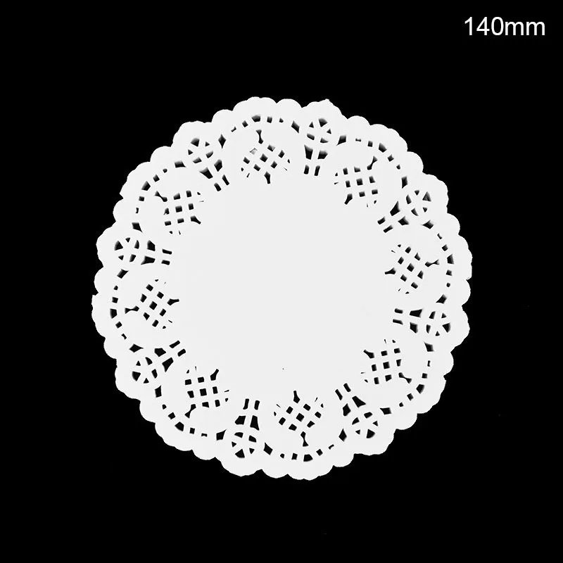 thumbnail image 1 of 100 manteles individuales de papel de encaje blanco para manualidades, cajas de embalaje, papel de regalo, decoración de mesa para regalos de boda, 1 of 5