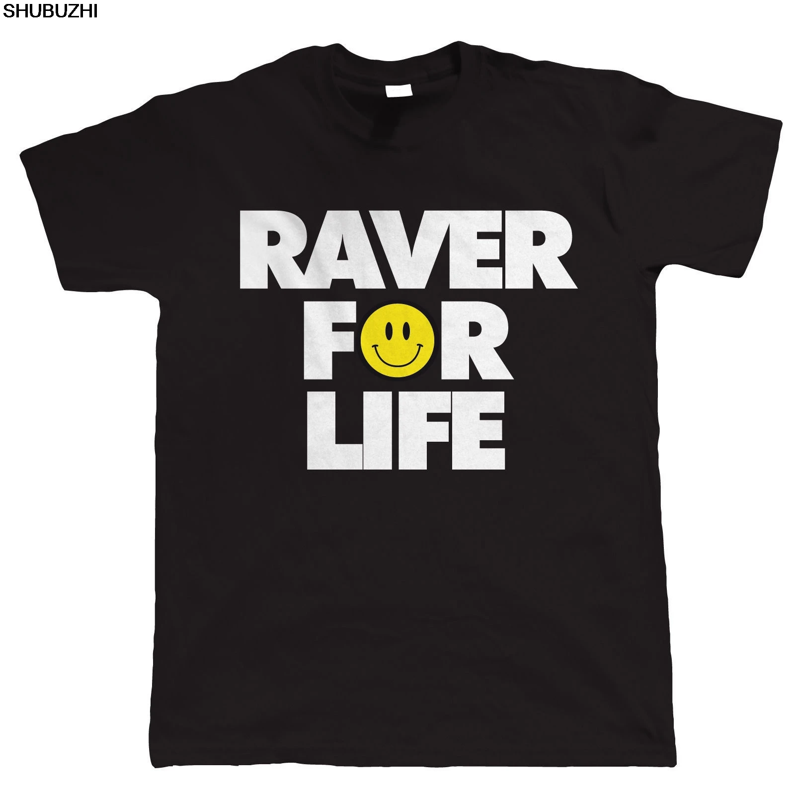 

Рубашка Raver For Life Мужская, Классическая модная футболка для вечеринки в стиле старый скейл Rave DJ, уникальный подарок, хлопковые топы европейского размера для лета