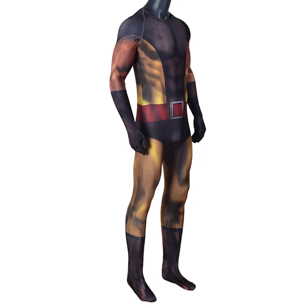 Marvel-Inspired Wolverine Spandex Bodysuit Cosplay Costume for Adults and Kids