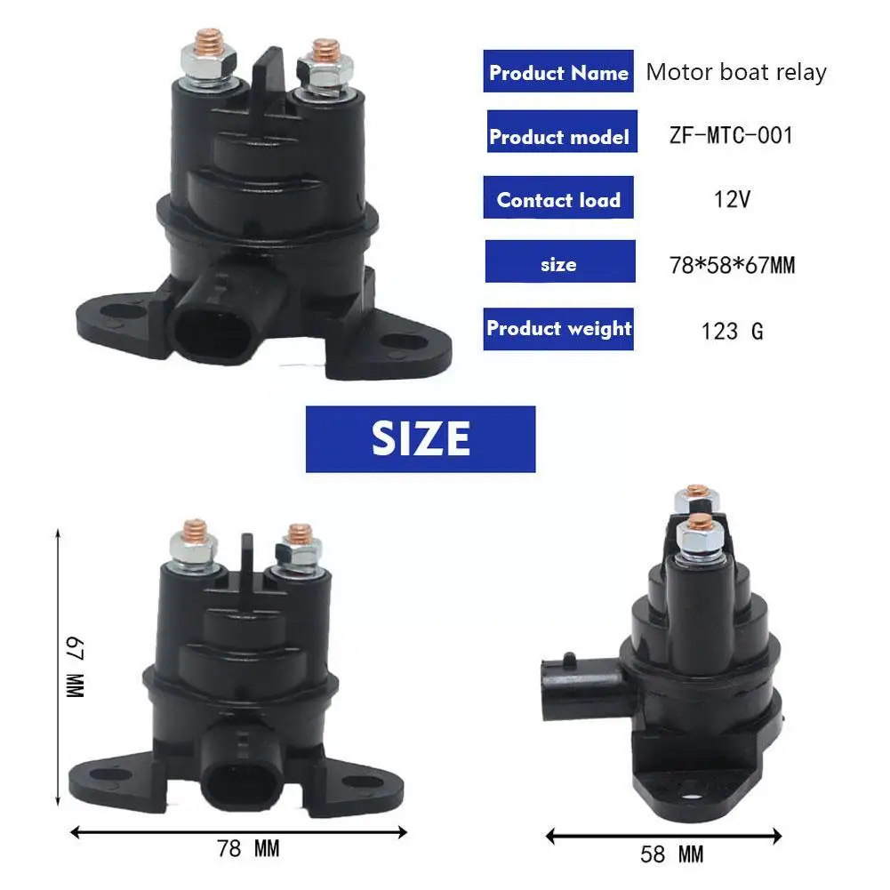 Стартер соленоидное реле для Sea-doo для 3d Di Rfi Gs Gsi Gti Gtr Gtx Rxp 278000513 278002347 278001802 278001766 C4x6 (art.: 3920c262b1699) - 3920c262b1699
