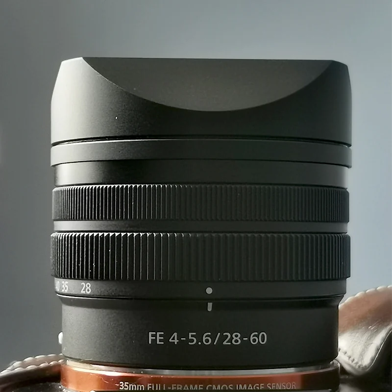 Sony FE 28-60mm F/4-5.6 レンズ SEL2860 メタルスクエアレンズフード