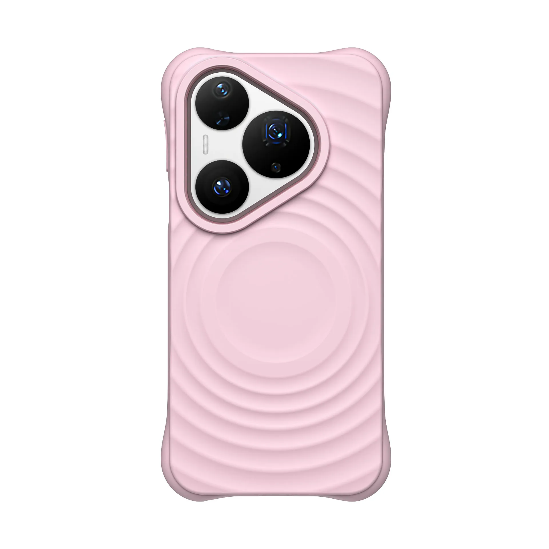 Ultra Wave Texture Silicone Phone Case - Soft Shockproof Protective Back Cover