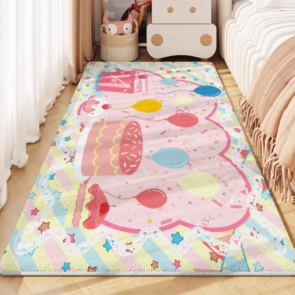 Vintage Imitation Cashmere Living Room Rug 3