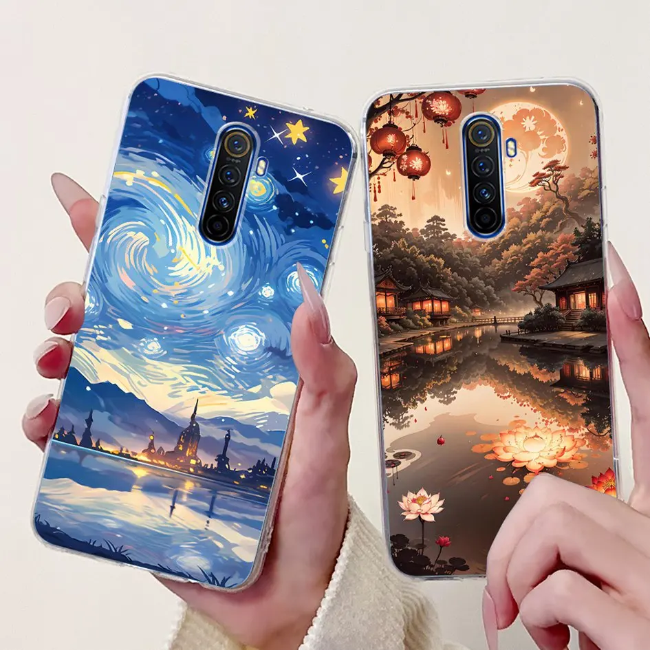 Fashion Flower Soft Silicone TPU Bumper Case - Enhanced Protection Cover