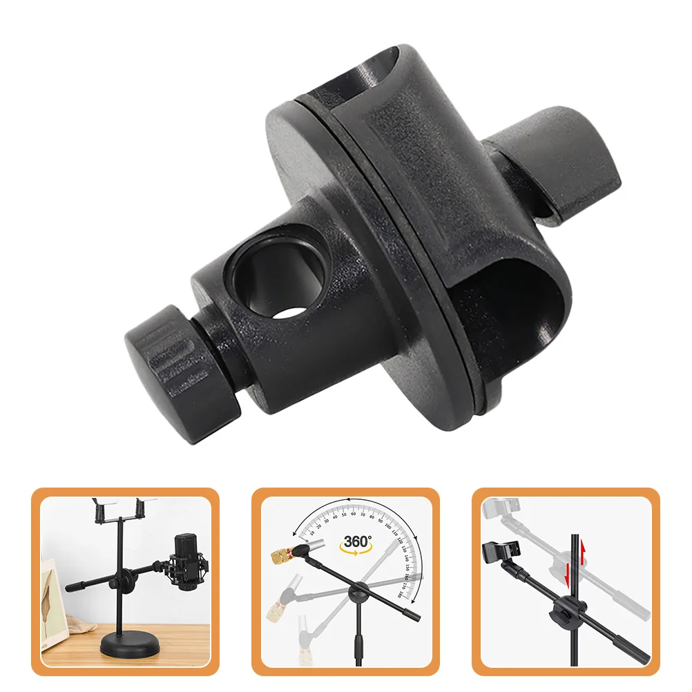 Universal Microphone Arm Clip Mic Holder Clip Mic Rotatable Adjustable Buckle Accessory microphone mount clamp,desktop mounting clip