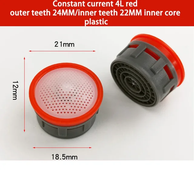 500 Pcs Faucet Aerator,  Flow Restrictor Replacement Parts Insert Sink Aerator Basin Tap Filter-Tap Aerato Kitchen Accessories 4