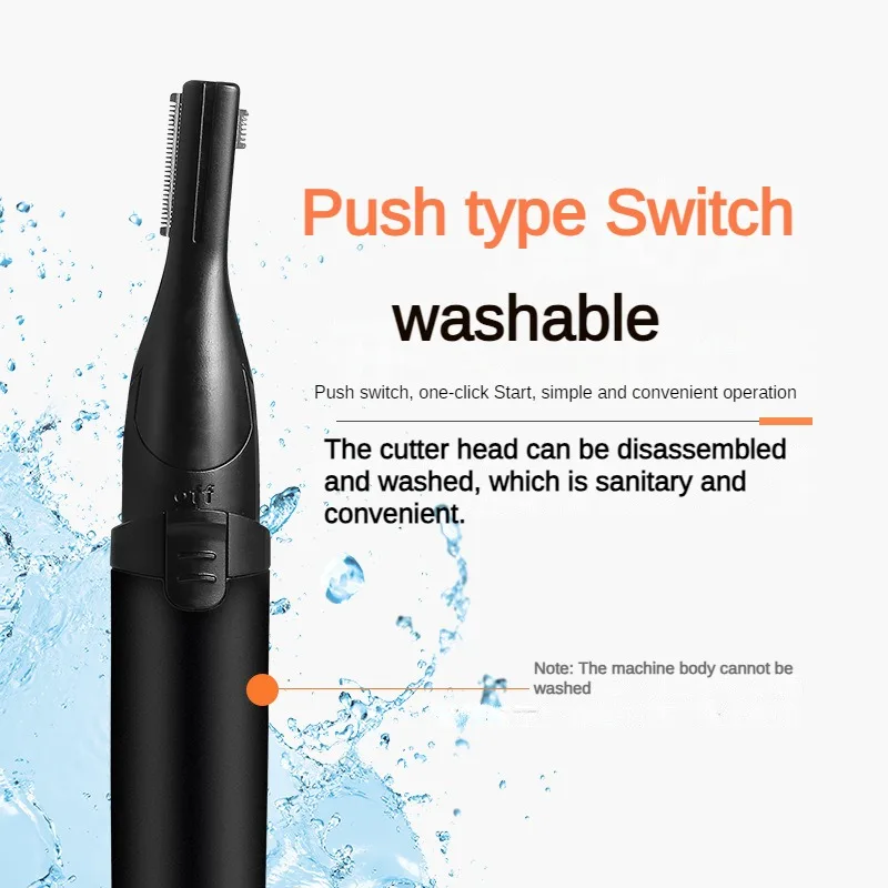 Electric Eyebrow Trimmer Multifunctional Washable for Men and Women Shaver Eyebrow Scraper for Beginners and Children Haircuts