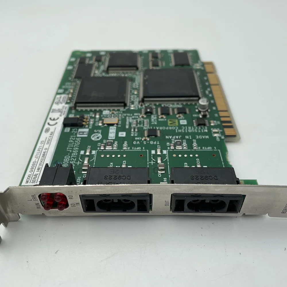 For Mitsubishi Optical Fiber Communication Board Q80BD-J71LP21-25 BD627B697G54 6 For Mitsubishi Optical Fiber Communication Board Q80BD-J71LP21-25 BD627B697G54 - Image 4