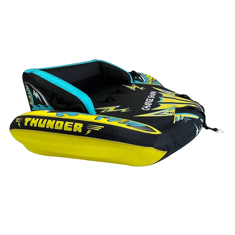 Durable Inflatable Boat Tube Sofa, Water Play Equipment, 3 Person