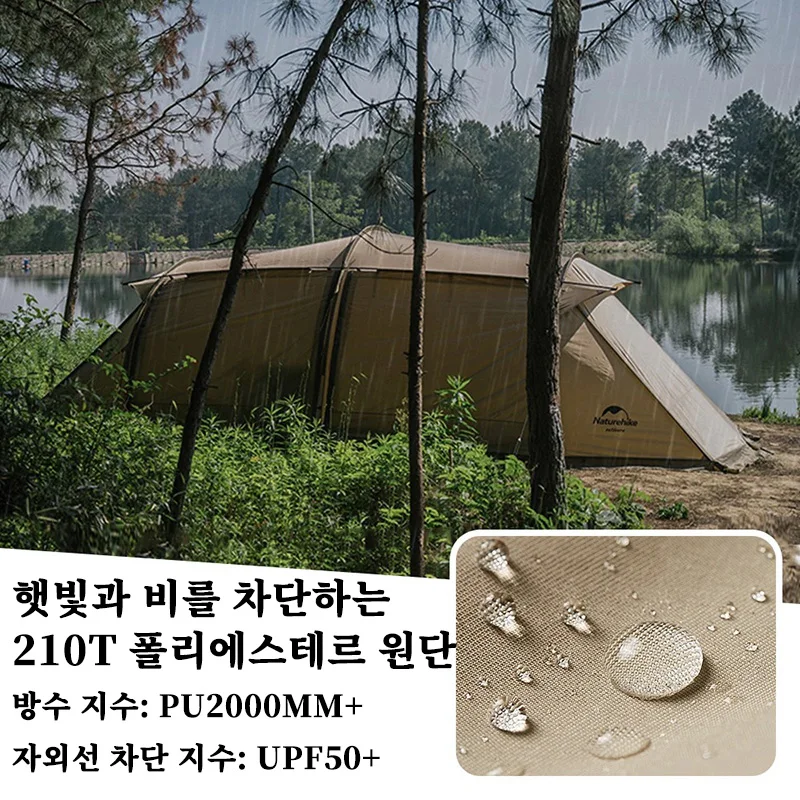 Naturehike Aries Alpha Tunnel Tent Camping Outdoor Travel 4 Season