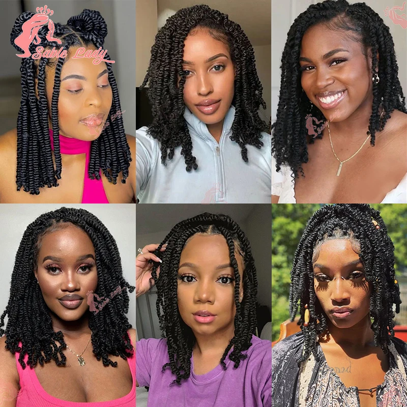 Perruques tressées Full Lace pour femmes noires, perruque