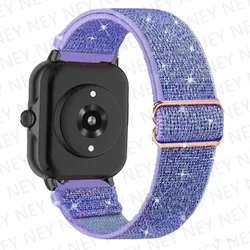 Breathable Nylon Loop Strap - Sport Bracelet - Amazfit Bip 6 (Flash Lalic 08)