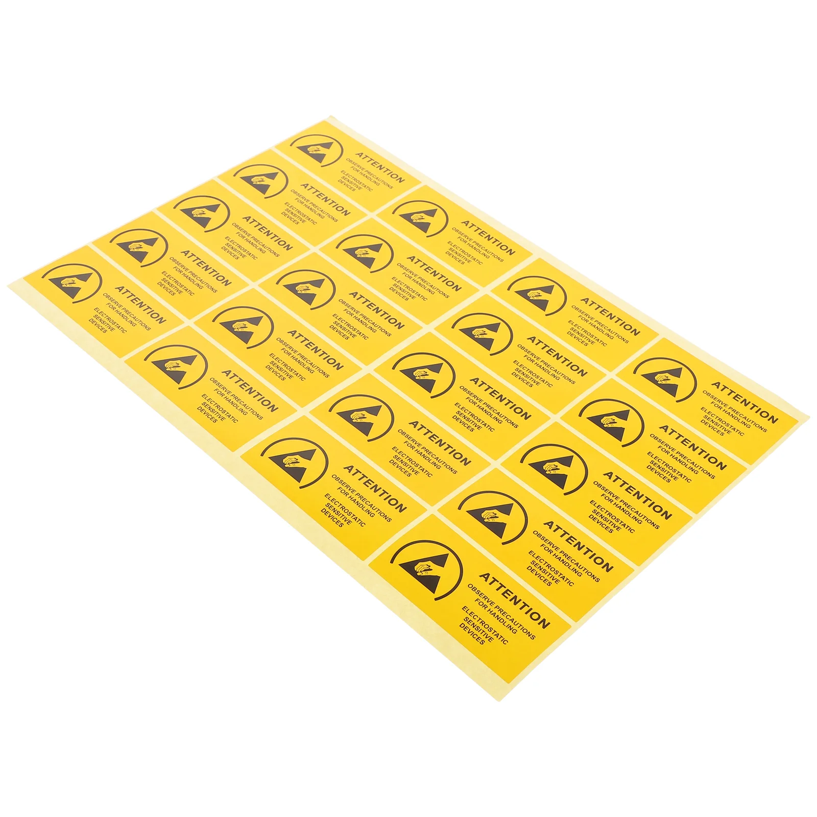 

450 Pcs Labels Warning Sign Shop Decals Equipment Device Wallpaper Sticker Static Devices Stickers