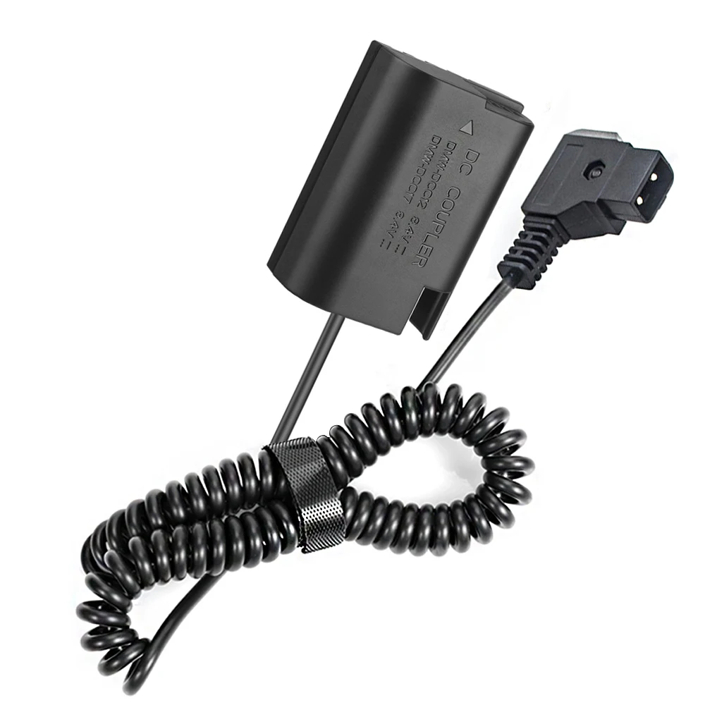 Cabo D-tap-spring para Bateria Fictícia Bateria Fictícia Dcc17 Dcc22 Dcc12 Dmw-blf19 Dmc-gh3 Gh4 Gh5 Gh5s Gh6 Dc-s5 Dc-s5k g9 Cam