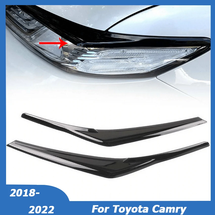 

Наклейка на переднюю фару для Toyota Camry LE XLE SE XSE 2018 2019 2020 2021 2022
