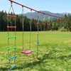 Children's Outdoor Gymnastics Rings Climbing Short Rope Horizontal Bar Children's Grip Strength Training Children's Fitness Toys