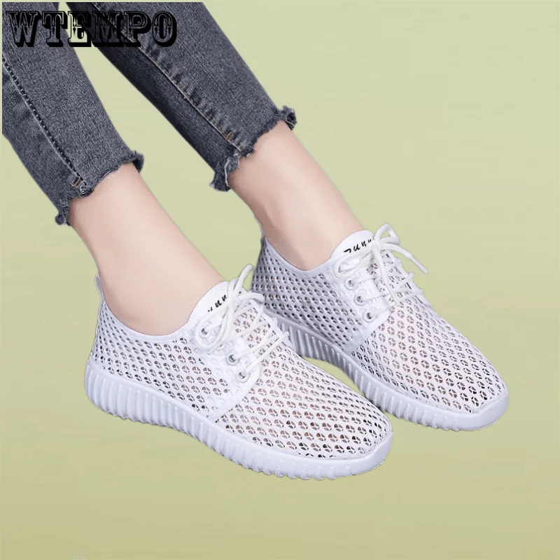 WTEMPO Women Running Sneakers Ladies Gym Shoes Outdoor Antiskid Sport