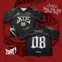 YBSY! STRAYKIDS JERSEY 2025 T-Shirt Men Hot Sale New Summer Women Short Sleeve Tops Shirts Children 1