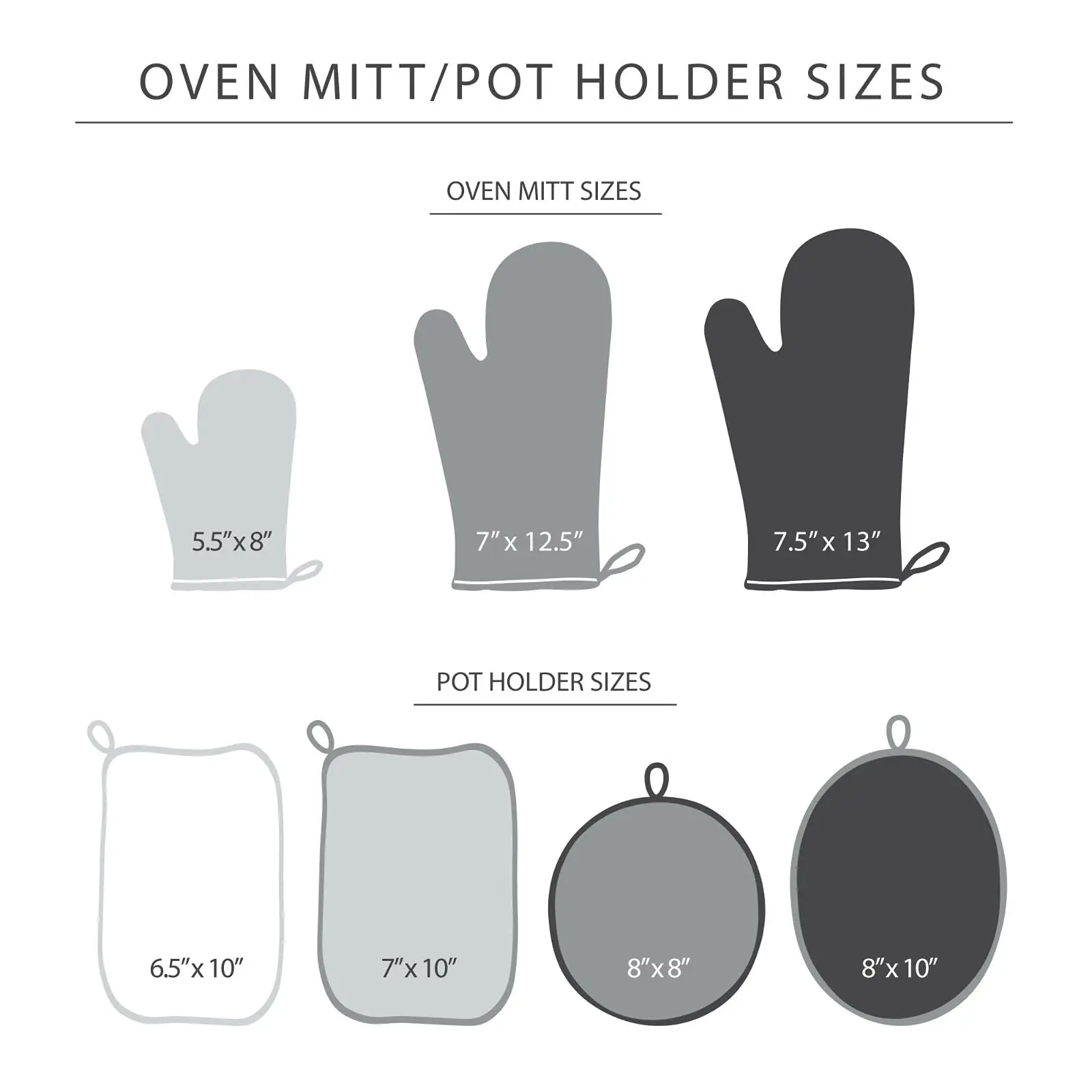 Ribbed Soft Silicone Oven Mitt Set, Blue Willow 2 Count , 7.5"x13"