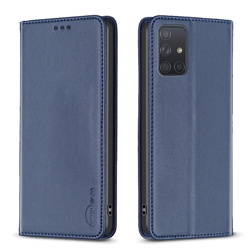 Magnetic Luxury Wallet Bag Phone Case For Samsung Galaxy A71