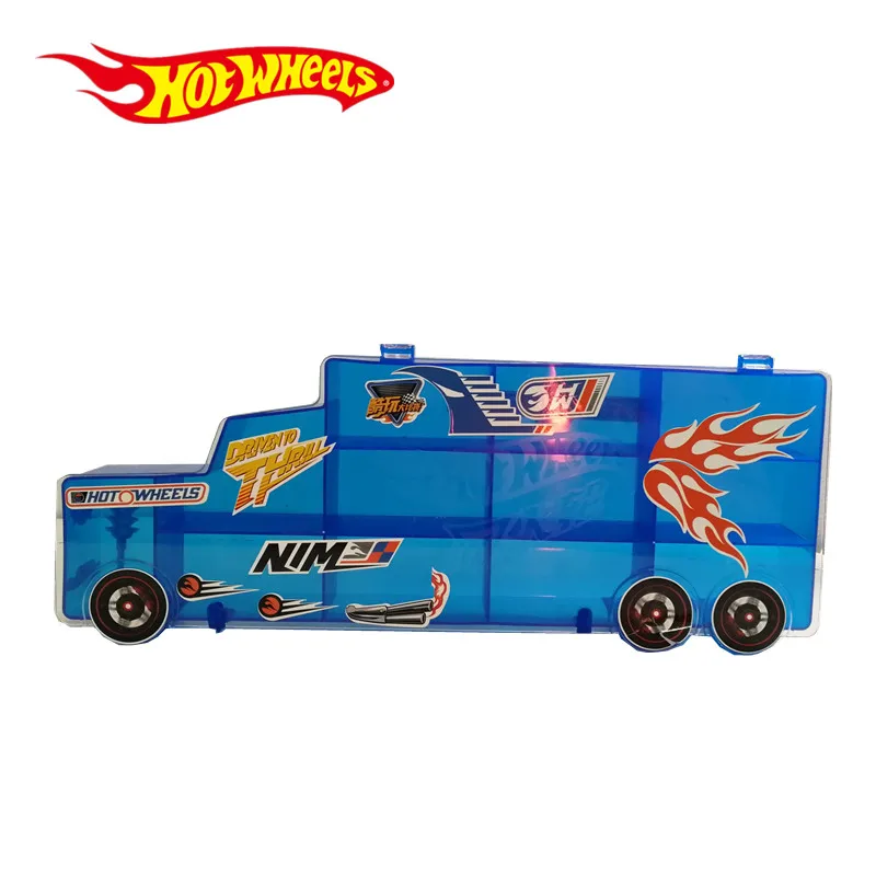 Original Hot Wheels Storage Box Toy Car  Plastic Storage Boxes Hot Wheels  - Original - Aliexpress