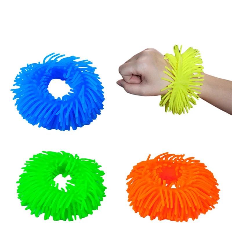 

Squigglet Puffer Bracelet Fidget Puffer Bracelet Sensory Tactile Fidget Toy ADHD Autism Stress Relief