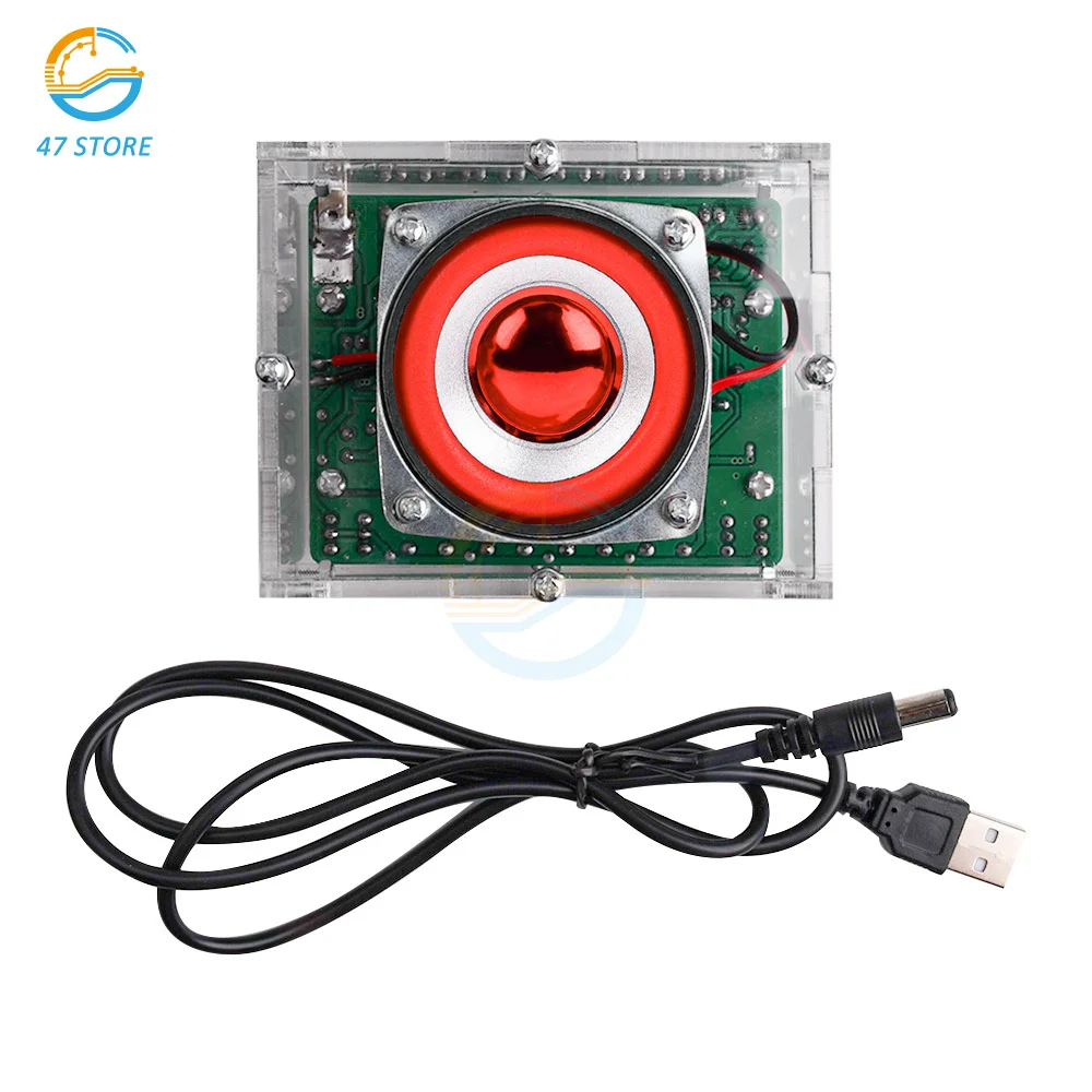 Kit Elettronico Fai Da Te Radio FM 87-108MHz – Modulo Digitale RDA580 Progetto Saldatura