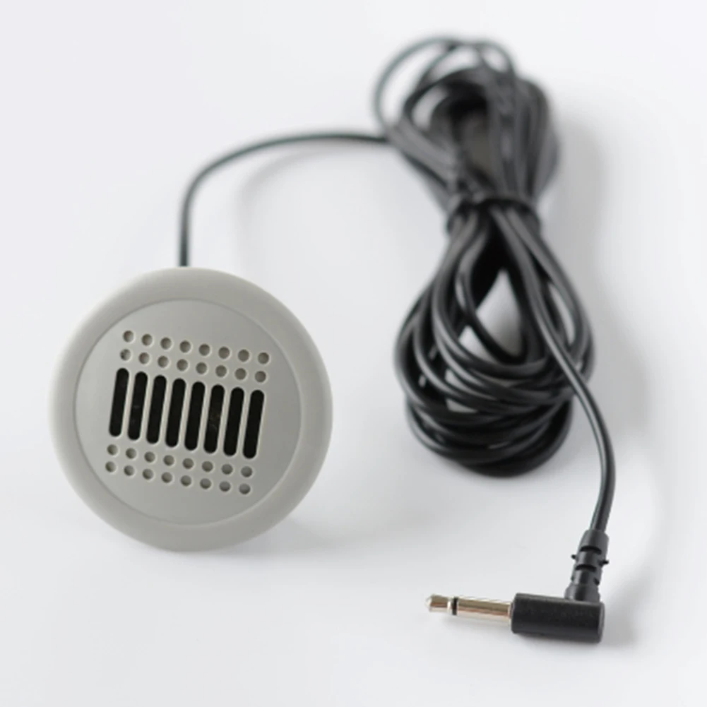 Microfono cablato da 3,5 mm per autoradio Android, microfono per veicoli, design indeformabile, installazione rapida - immagine 6