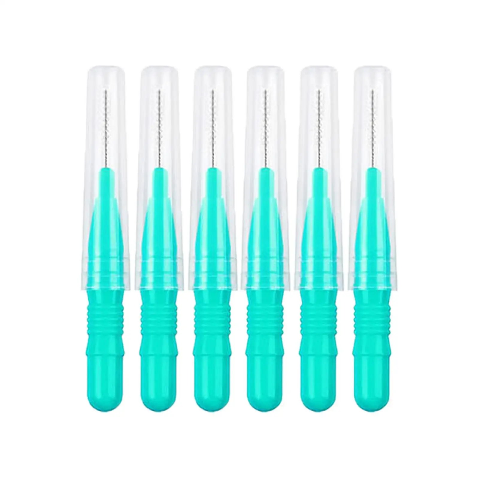 50x Interdental Brush for Cleaning Gaps Between 30x Floss Sticks Cleaners Toothpicks