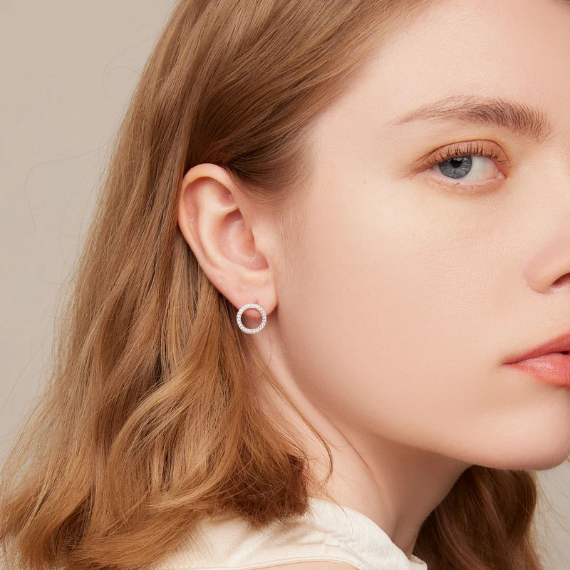 人気【TOU】silver925 triple circle earrings☆送料関税込 Sterling Silver Geometric Hoop Earrings, Triple Circle