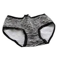 3 pièces/ensemble femmes Sexy coton culottes sous-vêtements sans couture doux slips respectueux de la peau femme Lingerie taille moyenne noir caleçon 5