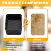 Silicone Air Fryer Liners for Ninja Foodi AF451 AF400 SL400 Reusable Baking Trays for Dual Zone 8.5-9.5L Airfryer Accessories 4