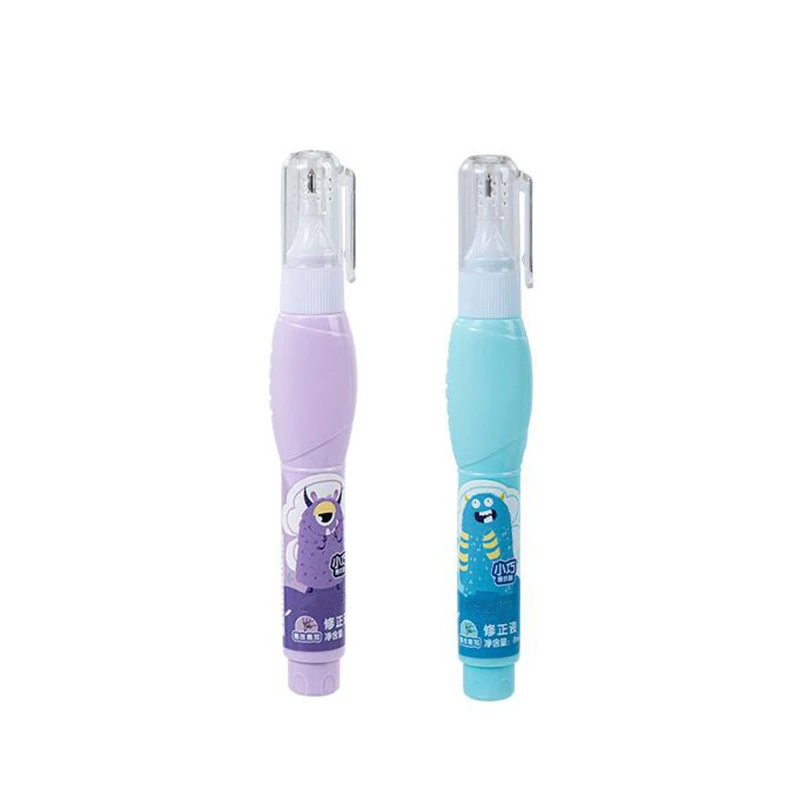 Correction Tape Belt Strap Fluid 1Pcs Pen 0.8MM 8ML Shape Correction Tape New Creative Design Corrector MULTI-PURPOSE Correction Pen School Supplies Stationery